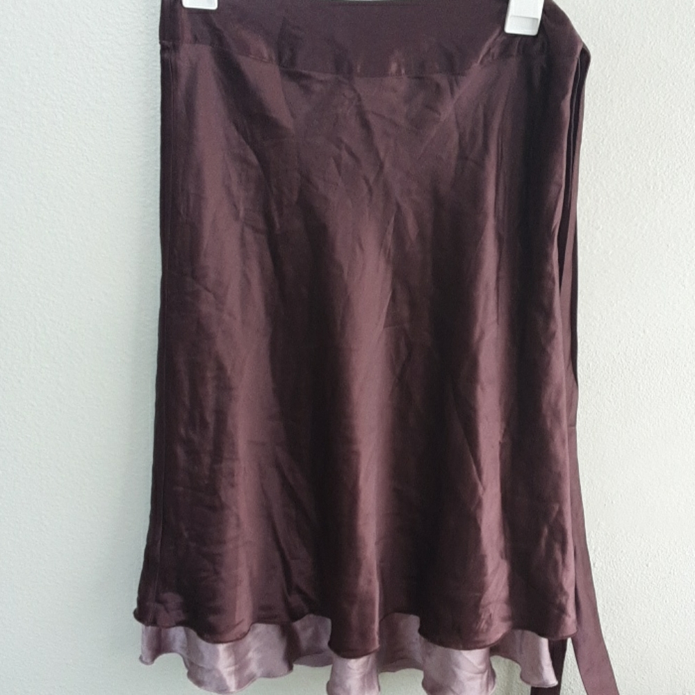 Womens Silk Skirt